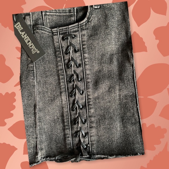 NWT Blanknyc denim skirt size 27 - Picture 3 of 6